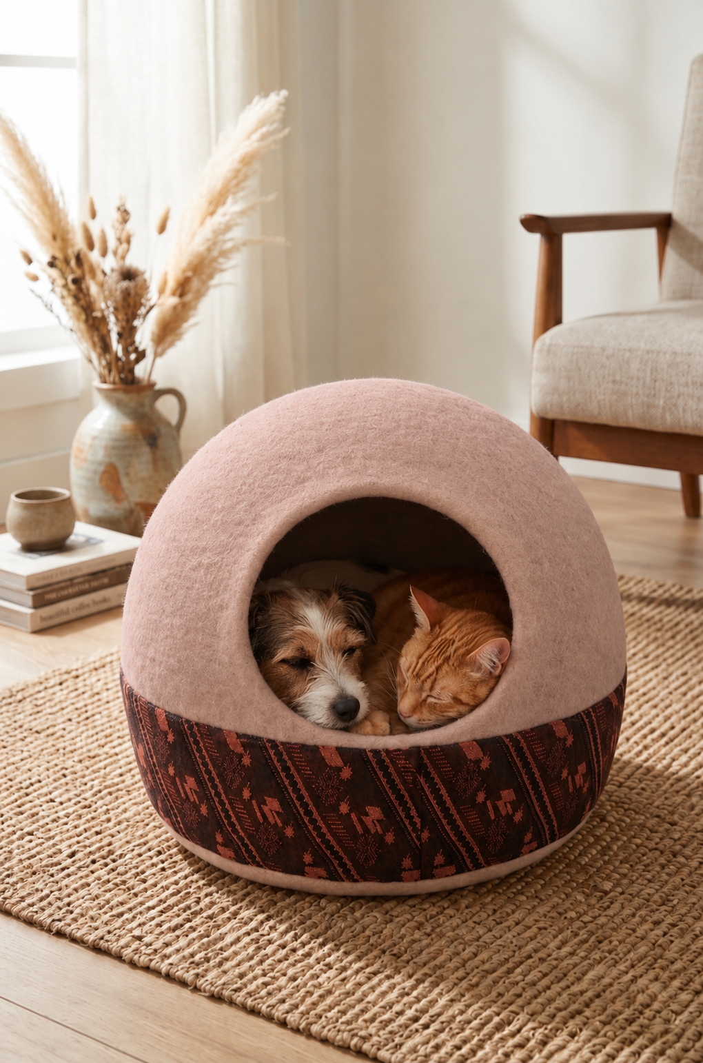 Wool Felt Cat Cave